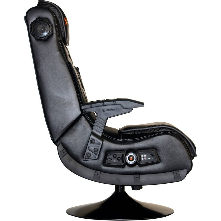 X Rocker Pro Series 2.1 Pedestal Gaming Chair - Black X Rocker Pro Series 2.1 Pedestal Gaming Chair - Black